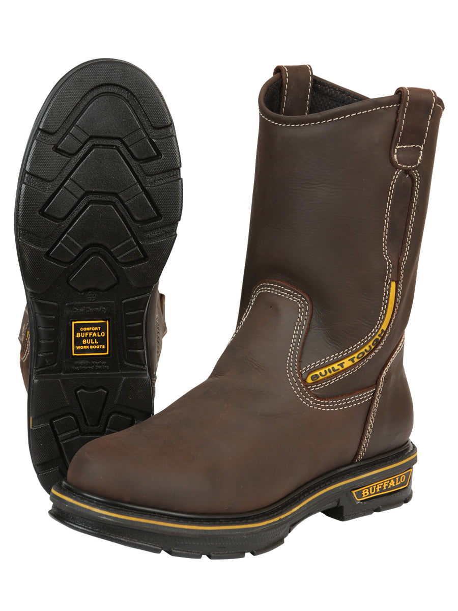 Buffalo &amp; Bull Men's Work Boots - Brown 123034