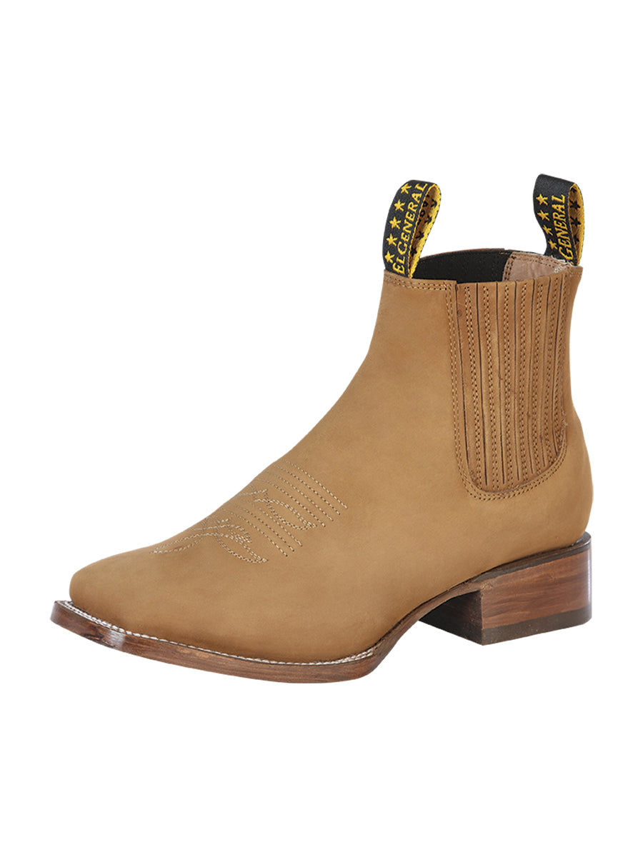 El General Men's Ankle Boots - Suede Old Gold

 126196