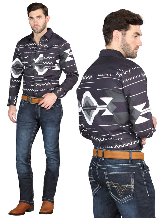 El Norteño Skinny Stretch Denim Pants in Dark Blue 126635