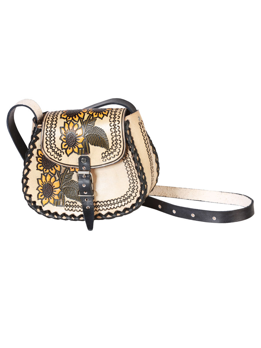 Artisanal Handbag, Natural Leather, 603677