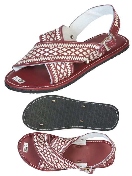 Mexican Artisan Sandals 50% Leather, 50% Synthetic Shedron 603784