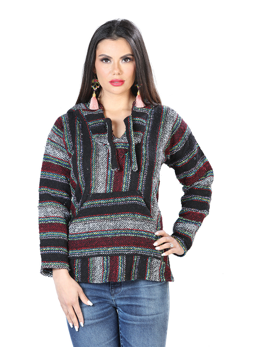 Artisanal Jerga Sweatshirt, 100% Acrylan, Multicolor, 603852