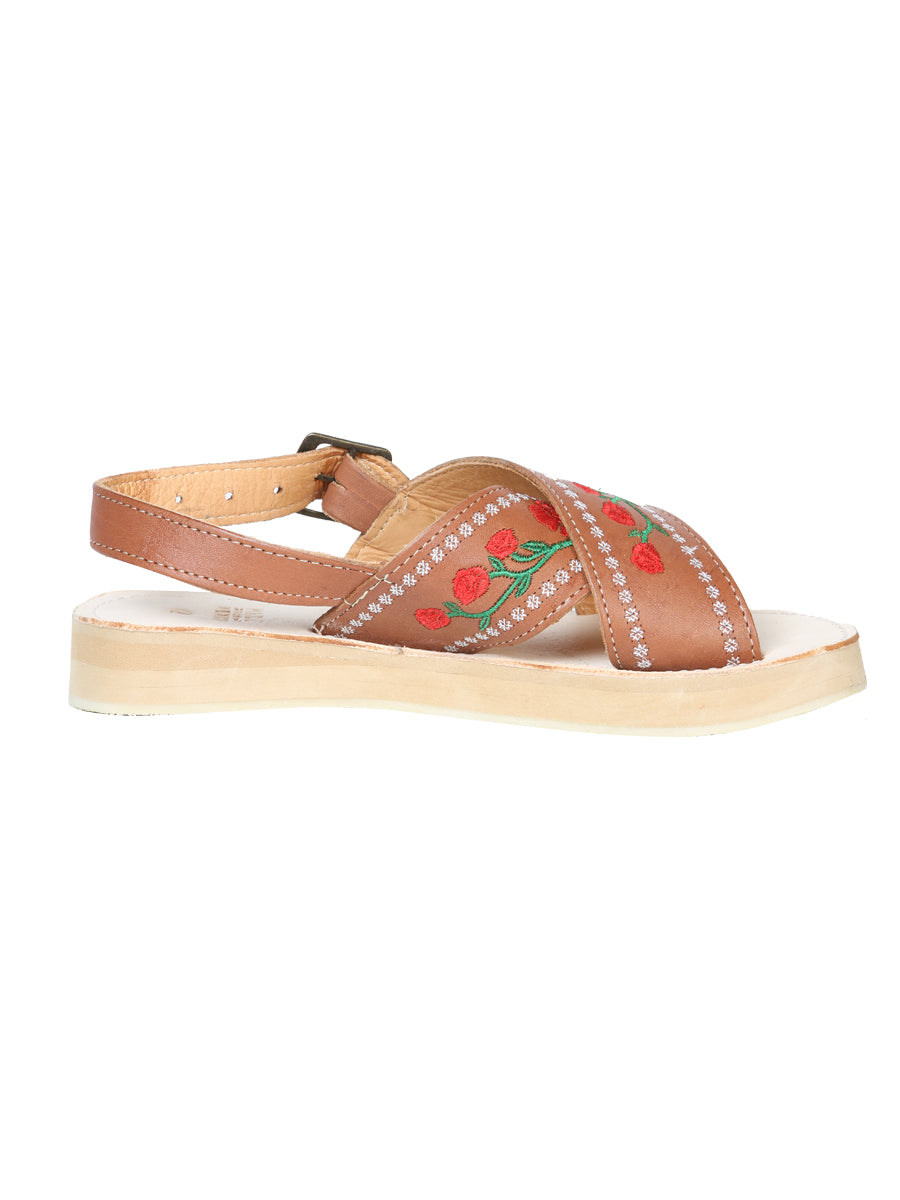 Mexican Artisan Sandals Leather Tang 603927