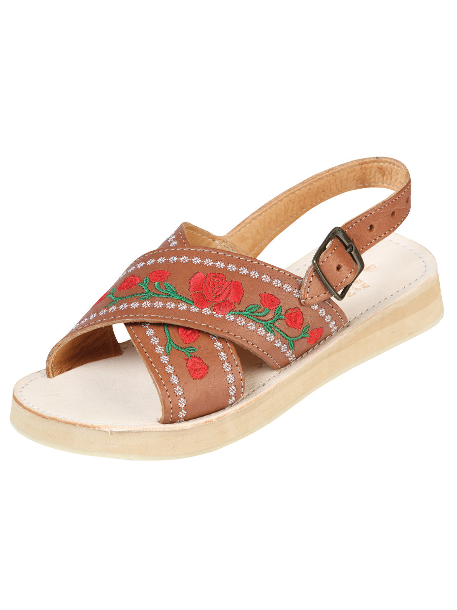 Mexican Artisan Sandals Leather Tang 603927