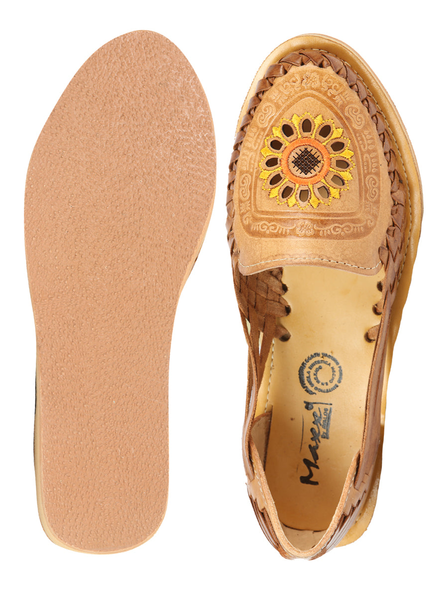 Mexican Artisan Leather Sandals Tang 604024