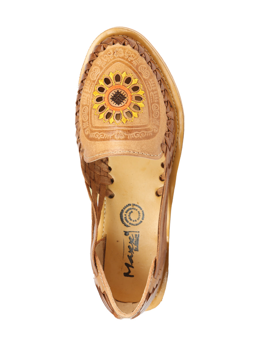 Mexican Artisan Leather Sandals Tang 604024